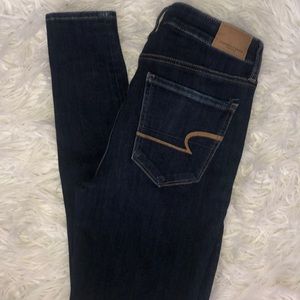 american eagle super stretch x4 skinny jeans